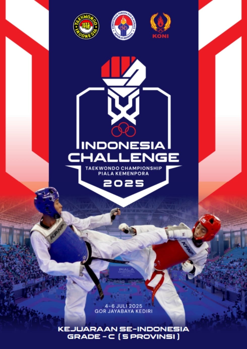 Ajang Pertarungan Prestasi Taekwondo di Tanah Air Taekwondo Indonesia Dojang spiritdragonkendal
